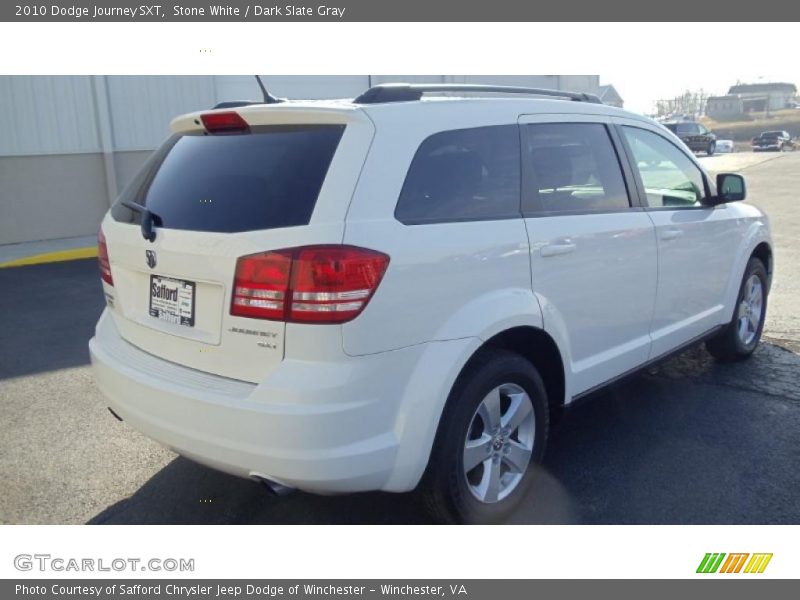 Stone White / Dark Slate Gray 2010 Dodge Journey SXT