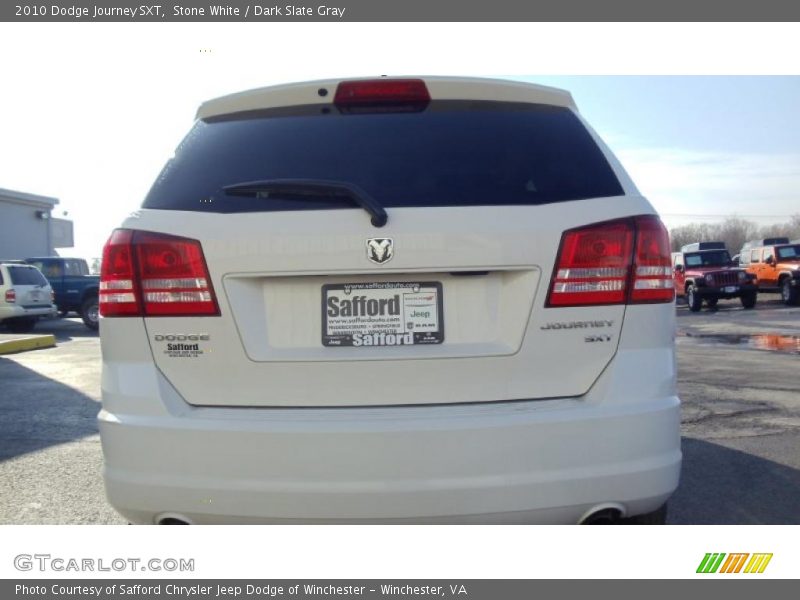 Stone White / Dark Slate Gray 2010 Dodge Journey SXT
