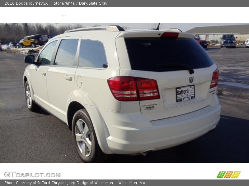 Stone White / Dark Slate Gray 2010 Dodge Journey SXT