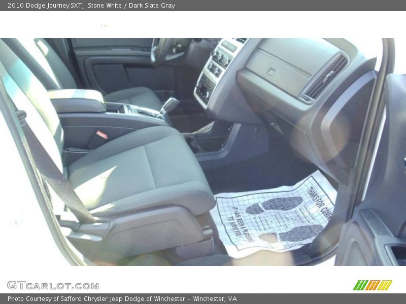 Stone White / Dark Slate Gray 2010 Dodge Journey SXT