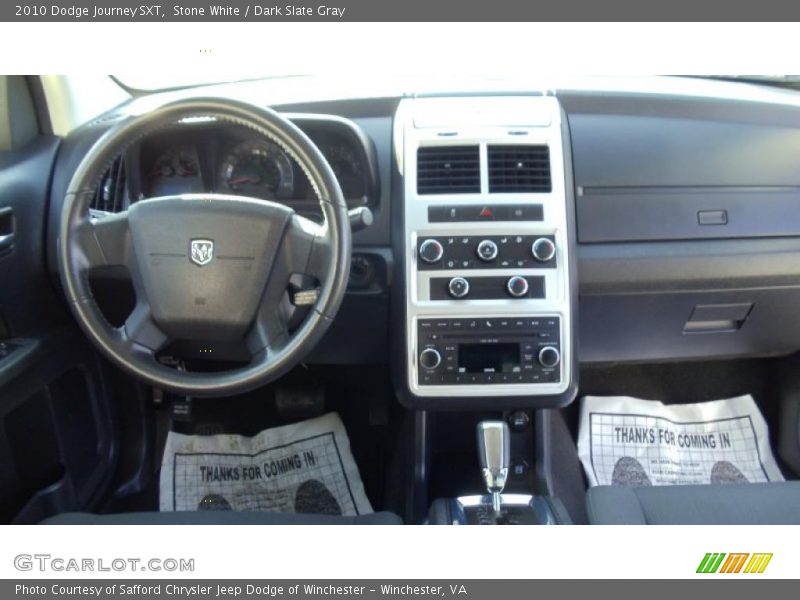 Stone White / Dark Slate Gray 2010 Dodge Journey SXT