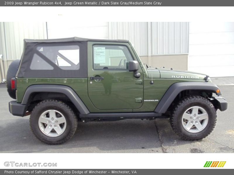  2009 Wrangler Rubicon 4x4 Jeep Green Metallic