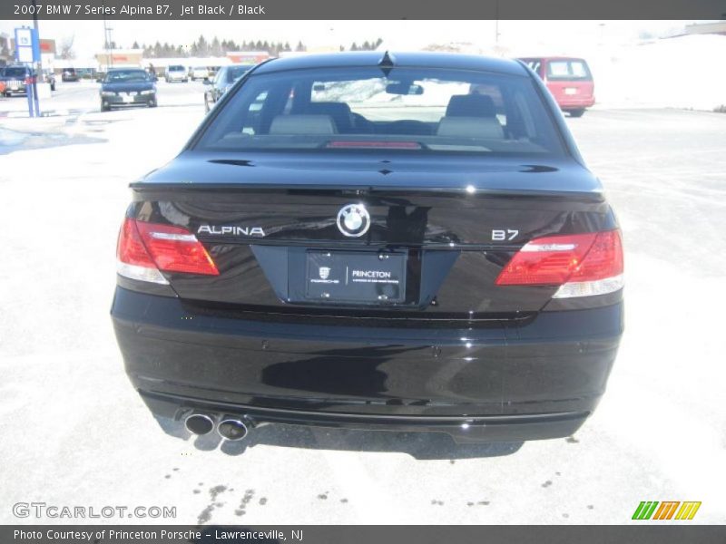 Jet Black / Black 2007 BMW 7 Series Alpina B7