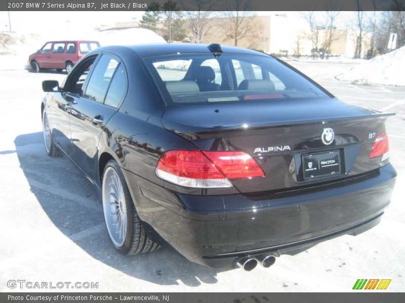 Jet Black / Black 2007 BMW 7 Series Alpina B7