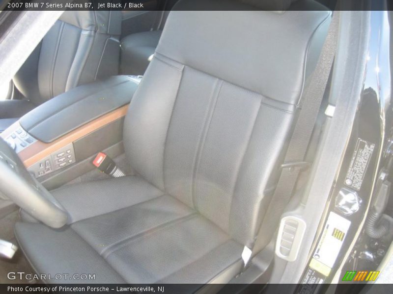 Jet Black / Black 2007 BMW 7 Series Alpina B7