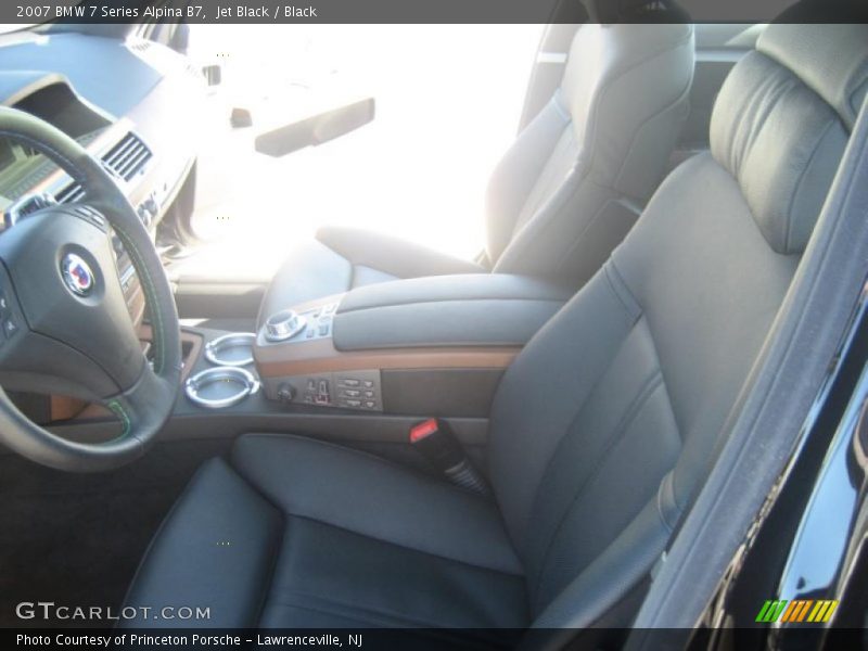Jet Black / Black 2007 BMW 7 Series Alpina B7