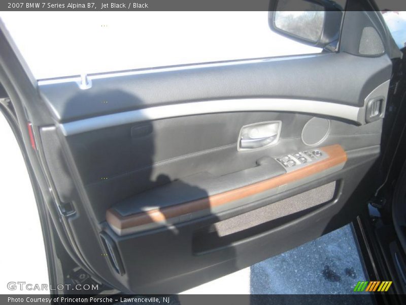 Jet Black / Black 2007 BMW 7 Series Alpina B7