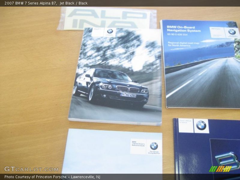 Jet Black / Black 2007 BMW 7 Series Alpina B7