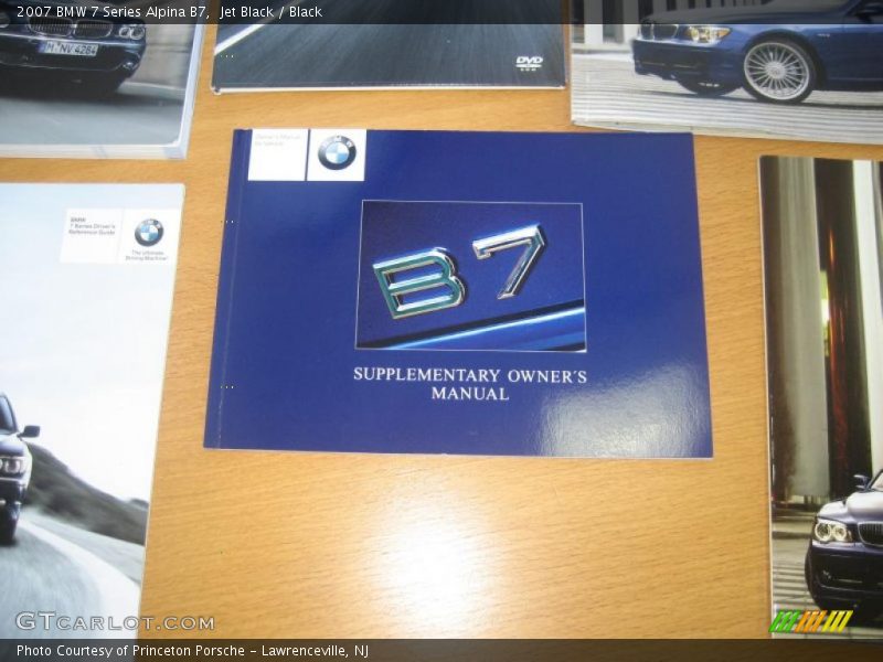Jet Black / Black 2007 BMW 7 Series Alpina B7