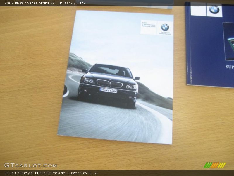 Jet Black / Black 2007 BMW 7 Series Alpina B7