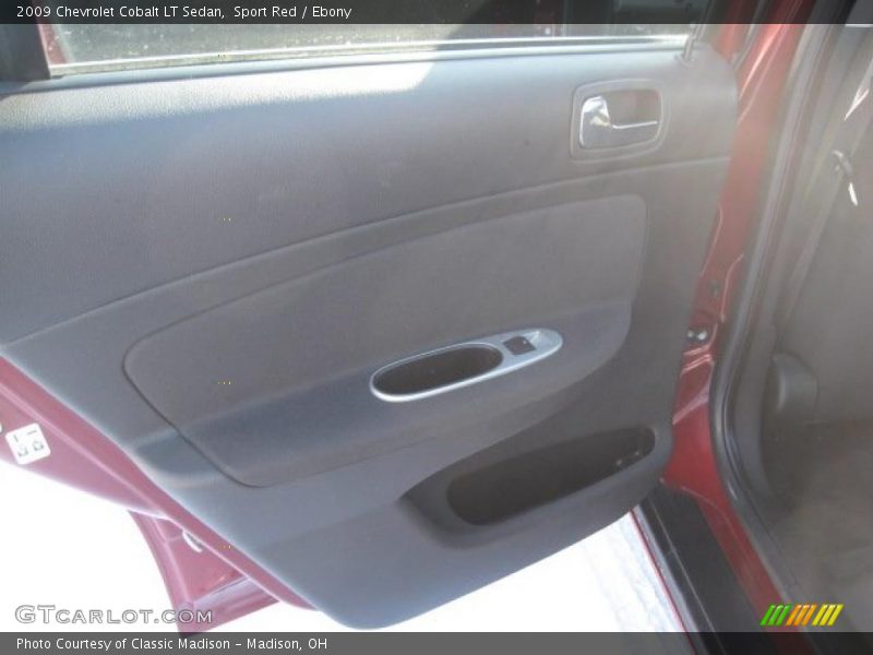 Sport Red / Ebony 2009 Chevrolet Cobalt LT Sedan