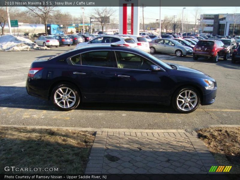 Navy Blue / Caffe Latte 2010 Nissan Maxima 3.5 S