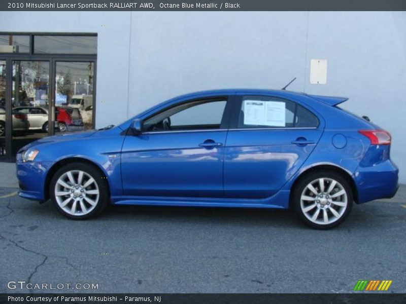  2010 Lancer Sportback RALLIART AWD Octane Blue Metallic