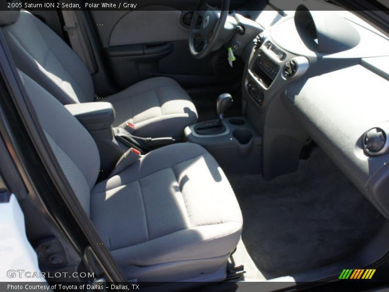 Polar White / Gray 2005 Saturn ION 2 Sedan