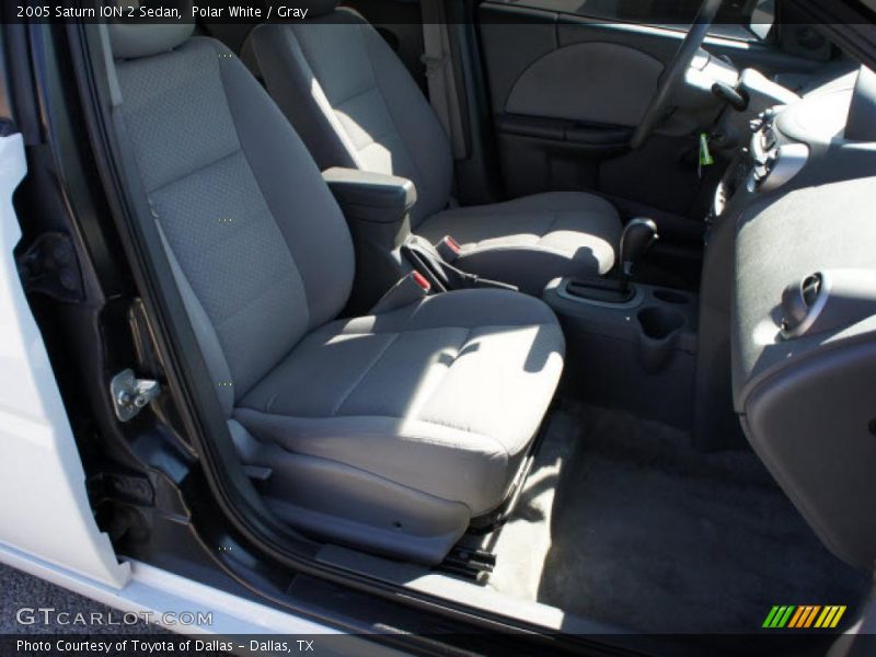 Polar White / Gray 2005 Saturn ION 2 Sedan