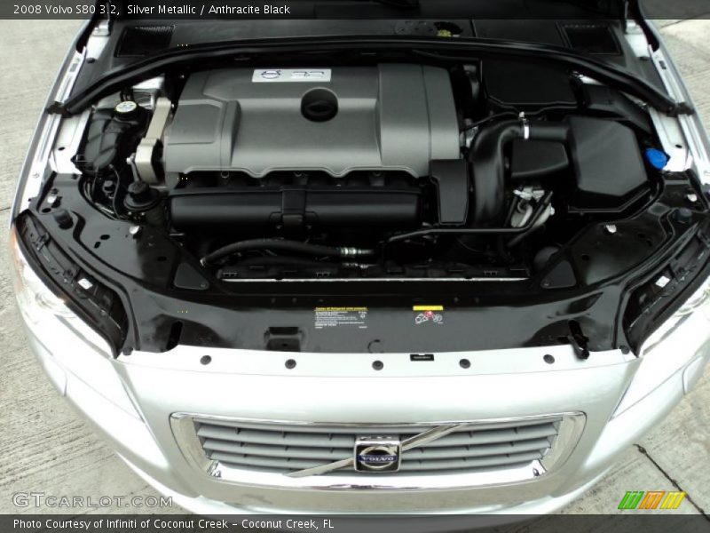 Silver Metallic / Anthracite Black 2008 Volvo S80 3.2