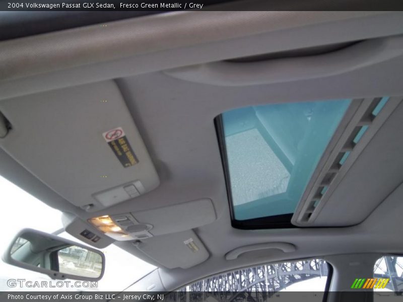 Fresco Green Metallic / Grey 2004 Volkswagen Passat GLX Sedan