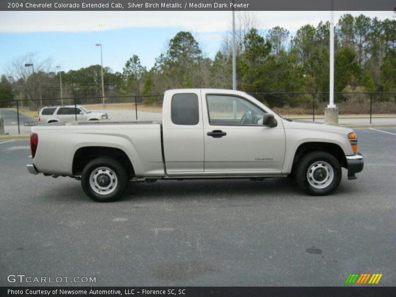 Silver Birch Metallic / Medium Dark Pewter 2004 Chevrolet Colorado Extended Cab