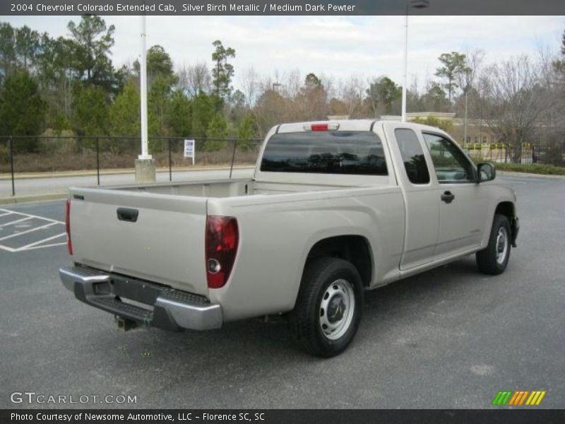 Silver Birch Metallic / Medium Dark Pewter 2004 Chevrolet Colorado Extended Cab