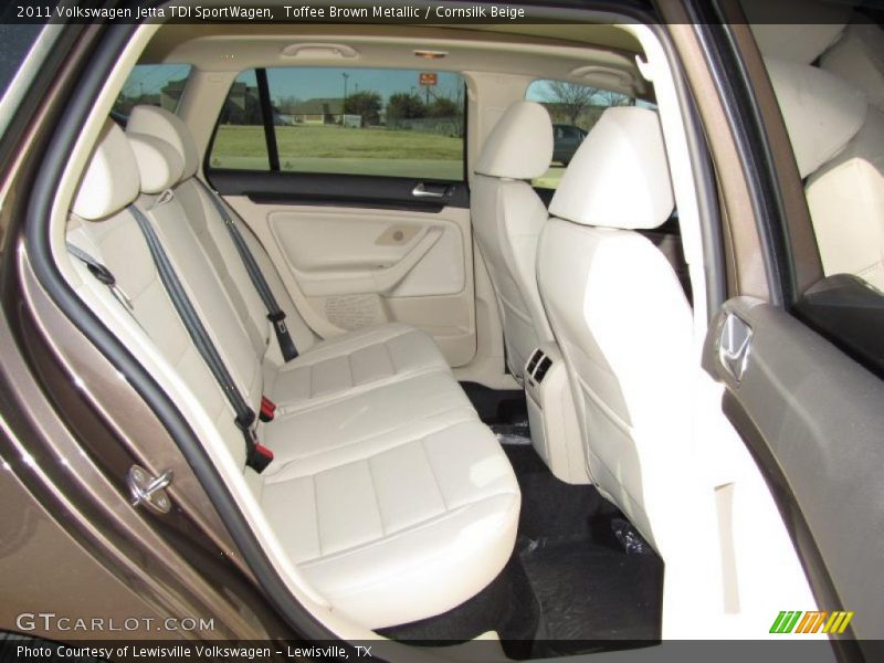 Toffee Brown Metallic / Cornsilk Beige 2011 Volkswagen Jetta TDI SportWagen