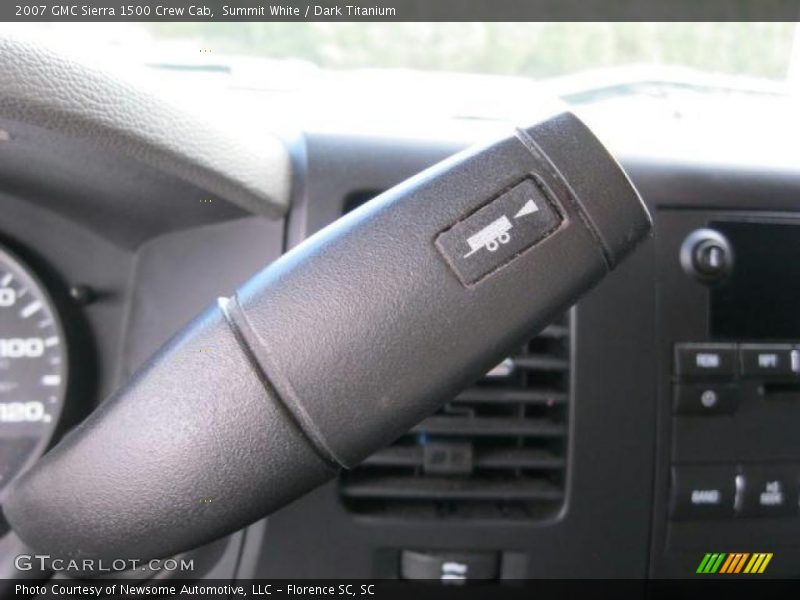 Summit White / Dark Titanium 2007 GMC Sierra 1500 Crew Cab