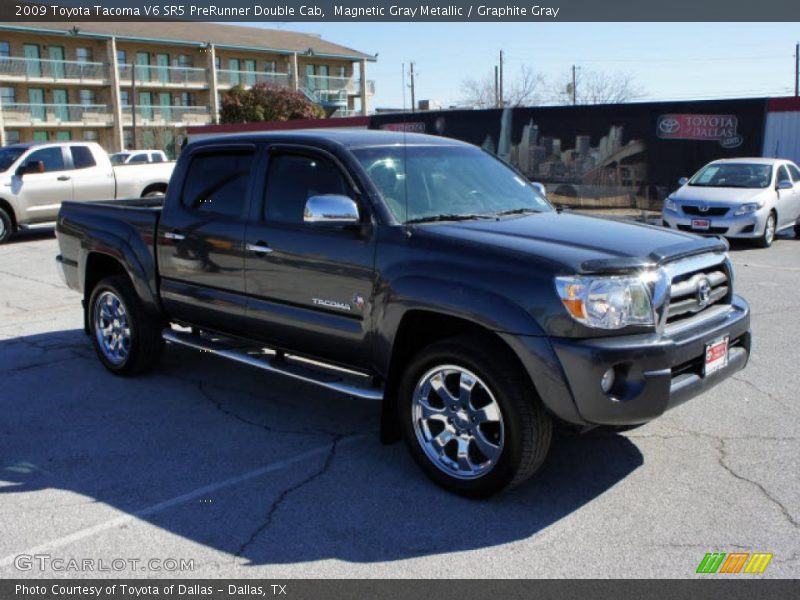 Magnetic Gray Metallic / Graphite Gray 2009 Toyota Tacoma V6 SR5 PreRunner Double Cab