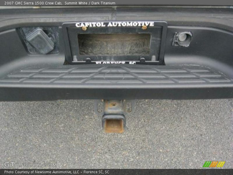 Summit White / Dark Titanium 2007 GMC Sierra 1500 Crew Cab