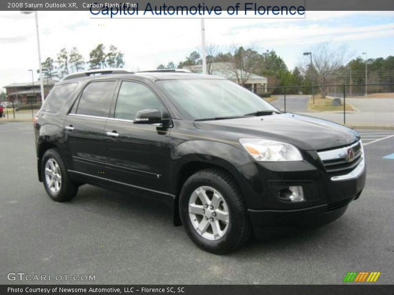 Carbon Flash / Tan 2008 Saturn Outlook XR