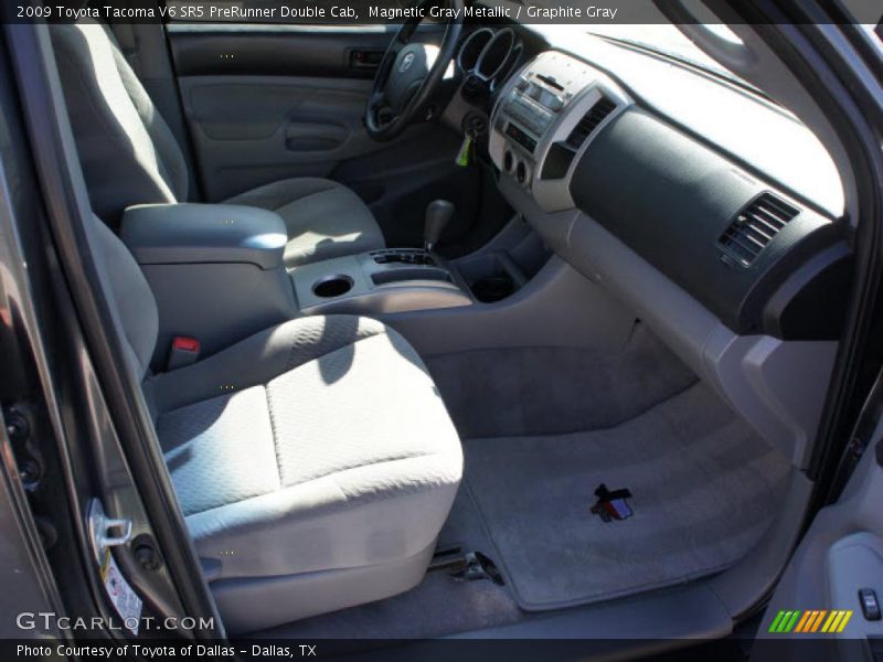 Magnetic Gray Metallic / Graphite Gray 2009 Toyota Tacoma V6 SR5 PreRunner Double Cab