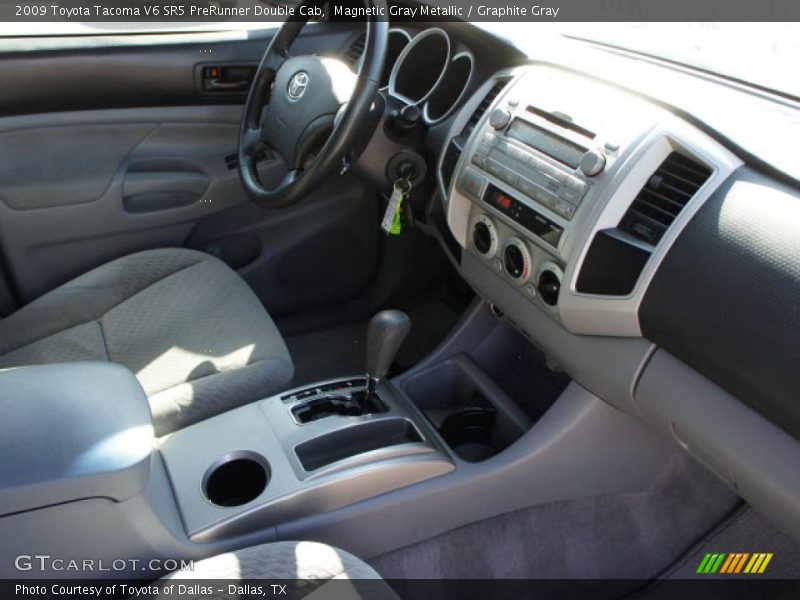 Magnetic Gray Metallic / Graphite Gray 2009 Toyota Tacoma V6 SR5 PreRunner Double Cab