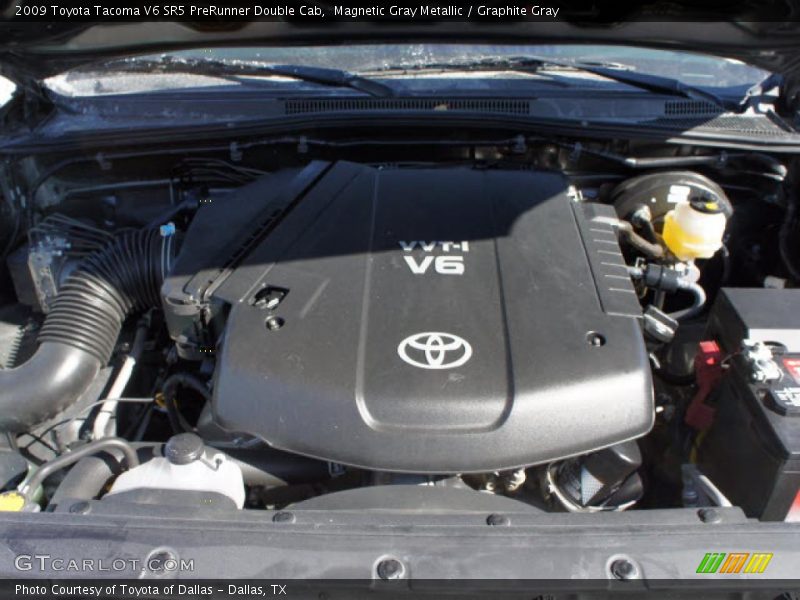 Magnetic Gray Metallic / Graphite Gray 2009 Toyota Tacoma V6 SR5 PreRunner Double Cab