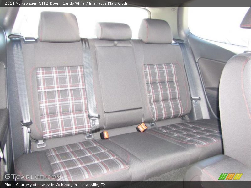 Candy White / Interlagos Plaid Cloth 2011 Volkswagen GTI 2 Door