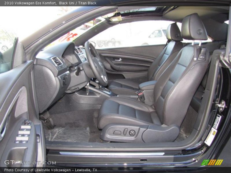 Black Uni / Titan Black 2010 Volkswagen Eos Komfort