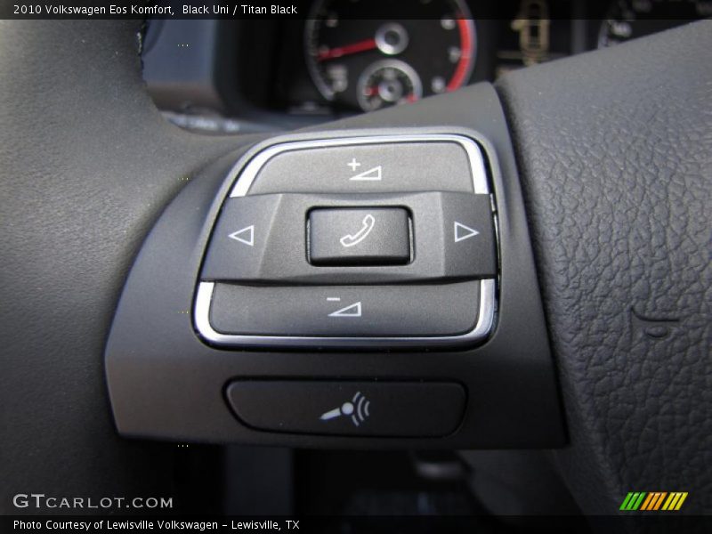 Black Uni / Titan Black 2010 Volkswagen Eos Komfort