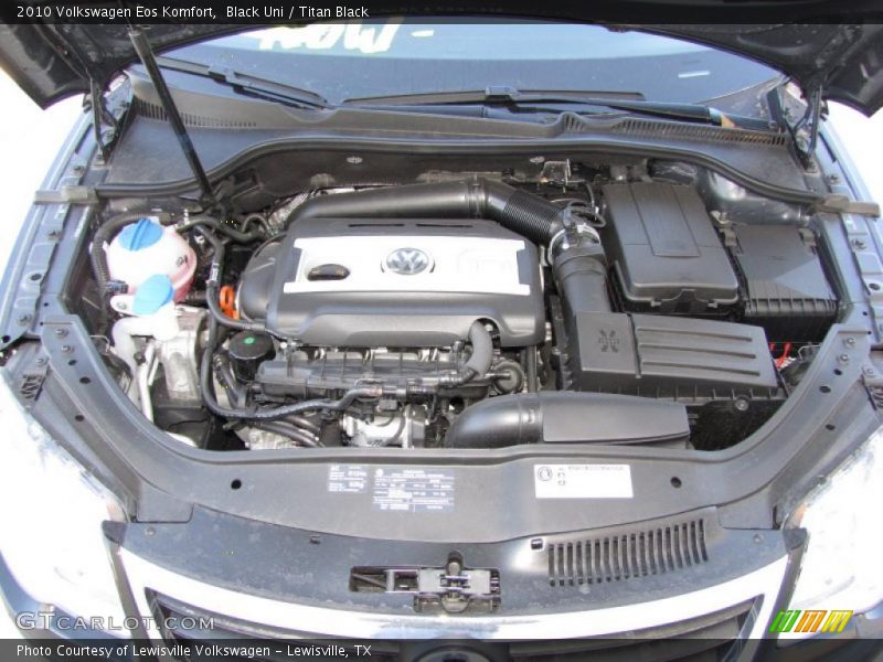 Black Uni / Titan Black 2010 Volkswagen Eos Komfort
