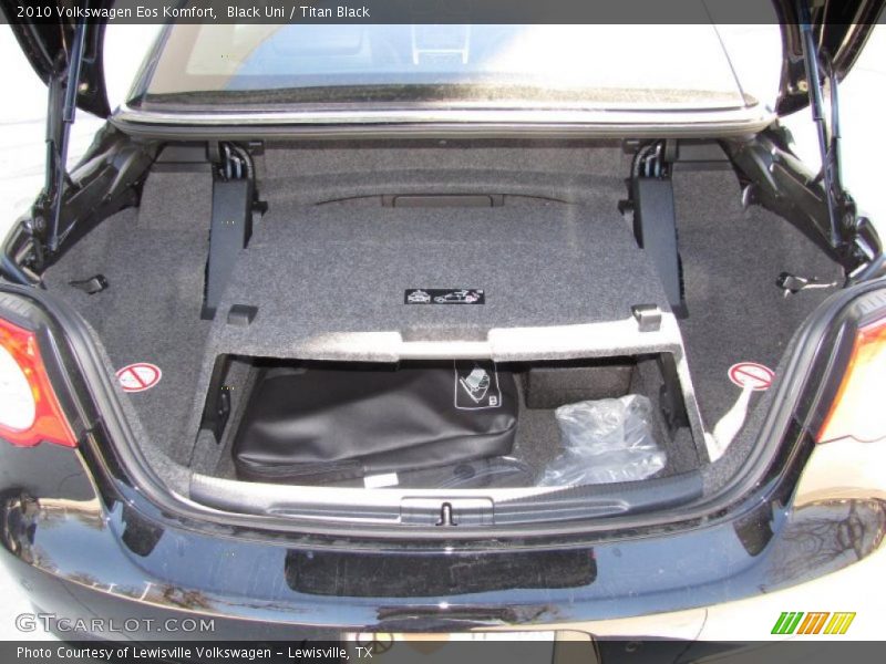 Black Uni / Titan Black 2010 Volkswagen Eos Komfort