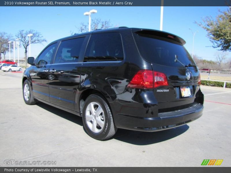Nocturne Black Metallic / Aero Gray 2010 Volkswagen Routan SEL Premium
