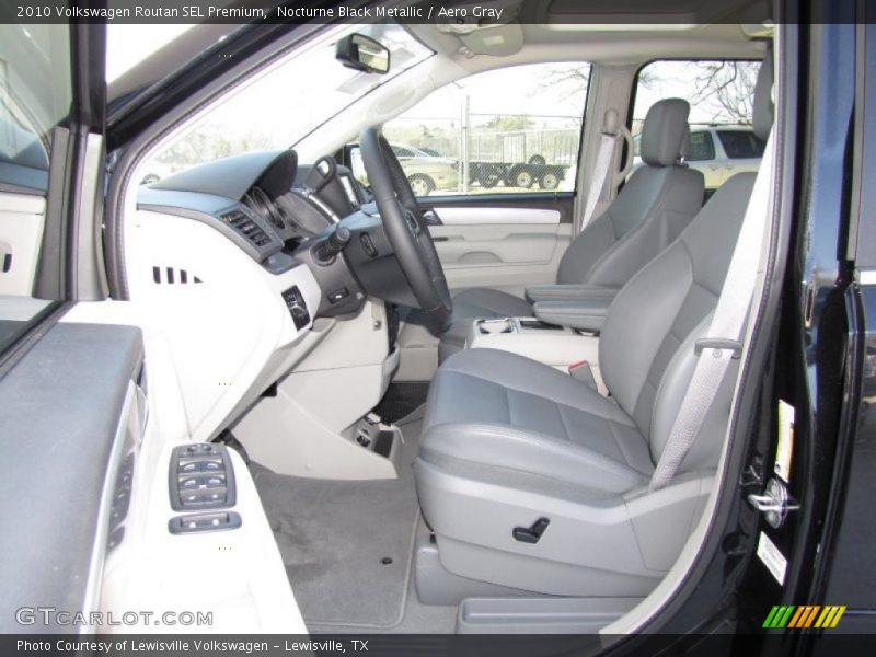  2010 Routan SEL Premium Aero Gray Interior