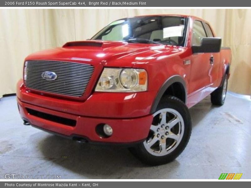 Bright Red / Black/Medium Flint 2006 Ford F150 Roush Sport SuperCab 4x4