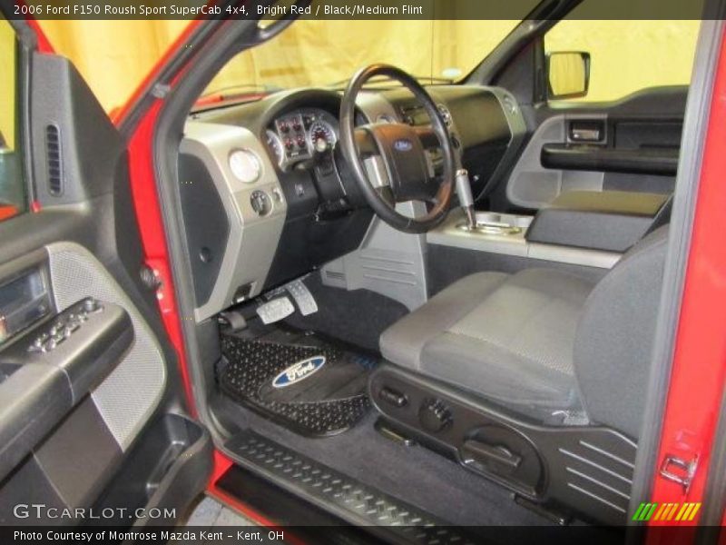 Bright Red / Black/Medium Flint 2006 Ford F150 Roush Sport SuperCab 4x4