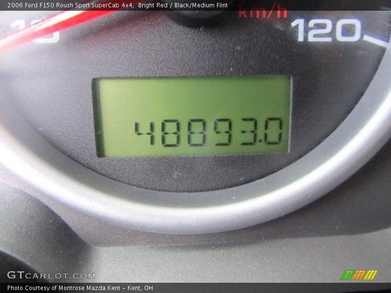 Bright Red / Black/Medium Flint 2006 Ford F150 Roush Sport SuperCab 4x4