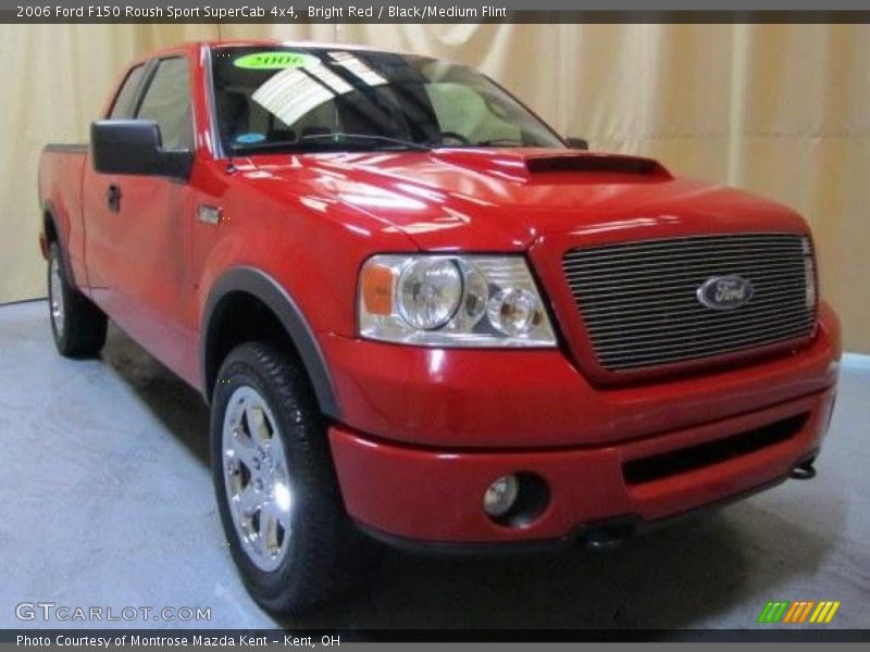 Bright Red / Black/Medium Flint 2006 Ford F150 Roush Sport SuperCab 4x4