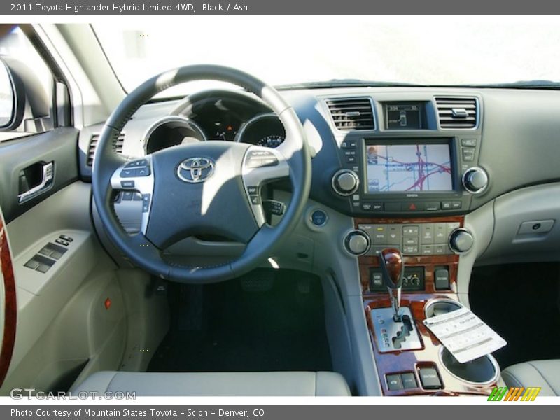 Black / Ash 2011 Toyota Highlander Hybrid Limited 4WD