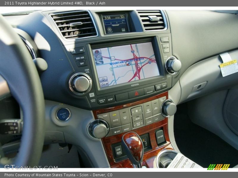 Controls of 2011 Highlander Hybrid Limited 4WD