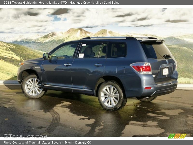 Magnetic Gray Metallic / Sand Beige 2011 Toyota Highlander Hybrid Limited 4WD