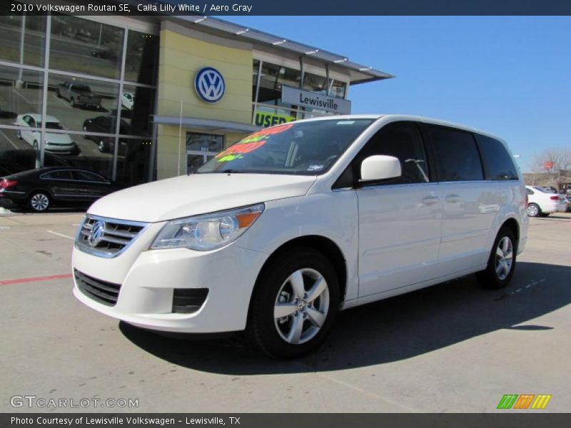 Calla Lilly White / Aero Gray 2010 Volkswagen Routan SE