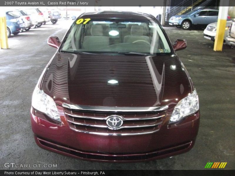 Cassis Red Pearl / Ivory 2007 Toyota Avalon XL