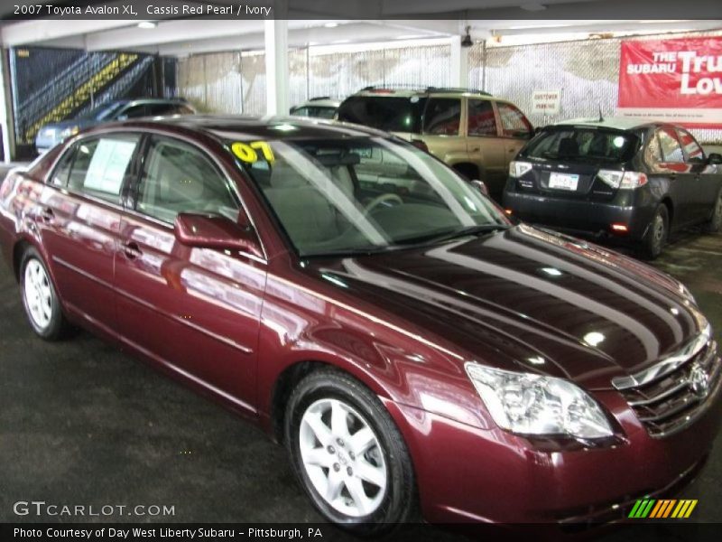 Cassis Red Pearl / Ivory 2007 Toyota Avalon XL