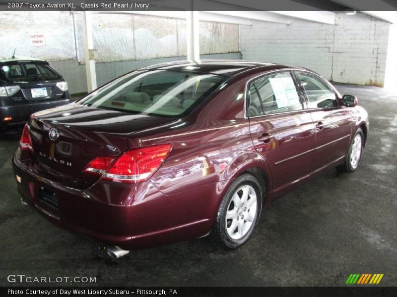 Cassis Red Pearl / Ivory 2007 Toyota Avalon XL