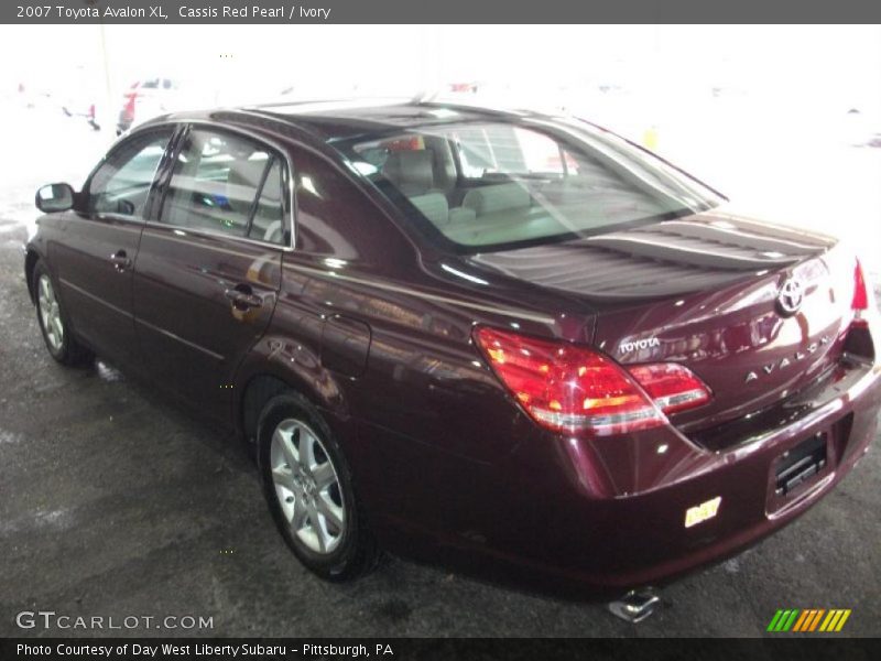 Cassis Red Pearl / Ivory 2007 Toyota Avalon XL